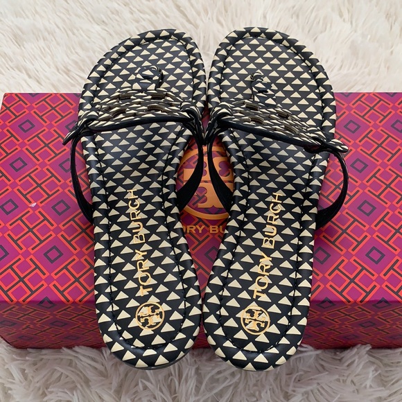 Tory Burch Miller sandals triangle geo sandal - Picture 3 of 13